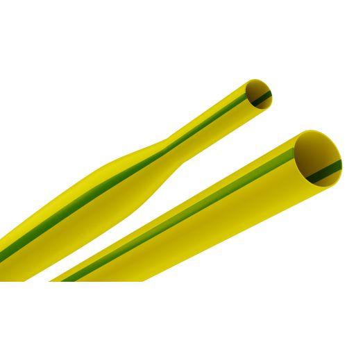 Трубка термоусадочная ТТУ нг-LS 10/5 1м желт./зел. (уп.25шт) Эра Б0067678