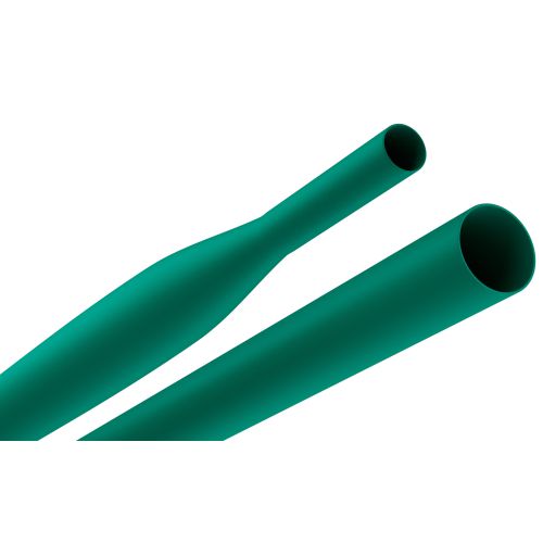 Трубка термоусадочная ТТУ нг-LS 10/5 1м зел. (уп.25шт) Эра Б0067680