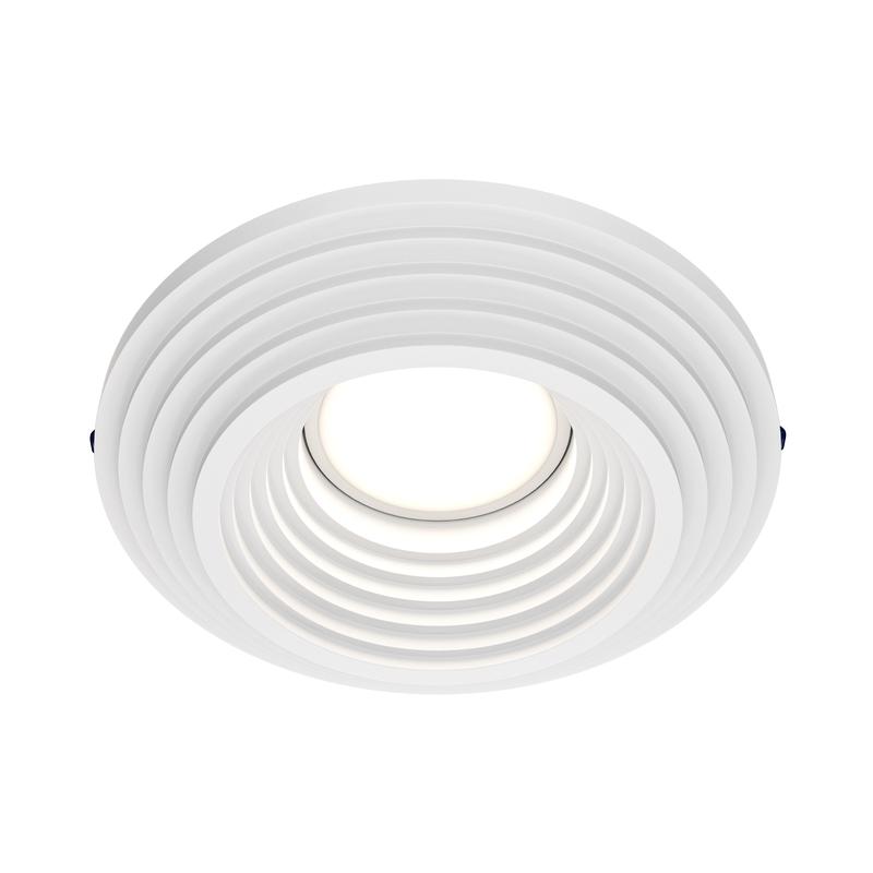 Светильник Gyps Modern 10Вт GU10 встраив. Maytoni DL004-1-01-W-1