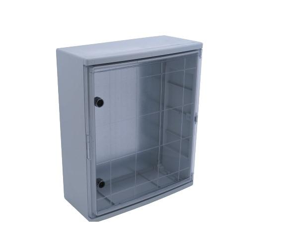 Корпус щита распределительного 500х600х220мм навесной влагозащ. прозр. дверца пластик Cetinkaya Pano CP5018