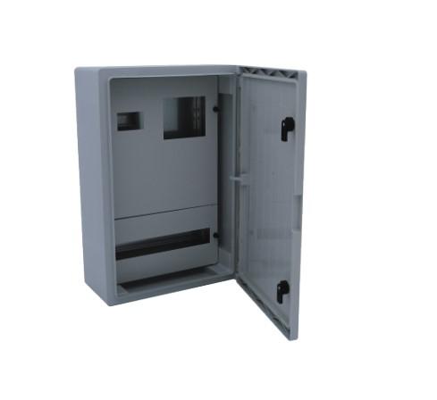 Корпус щита учетно-распределительного 300х400х165мм навесной глухая дверца пластик Cetinkaya Pano CP5202