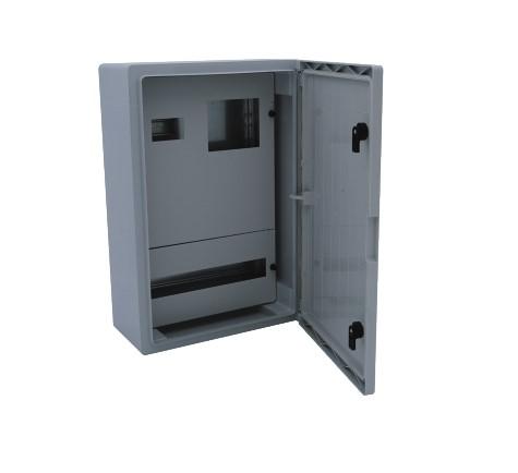 Корпус щита учетно-распределительного 400х600х200мм навесной глухая дверца пластик Cetinkaya Pano CP5204
