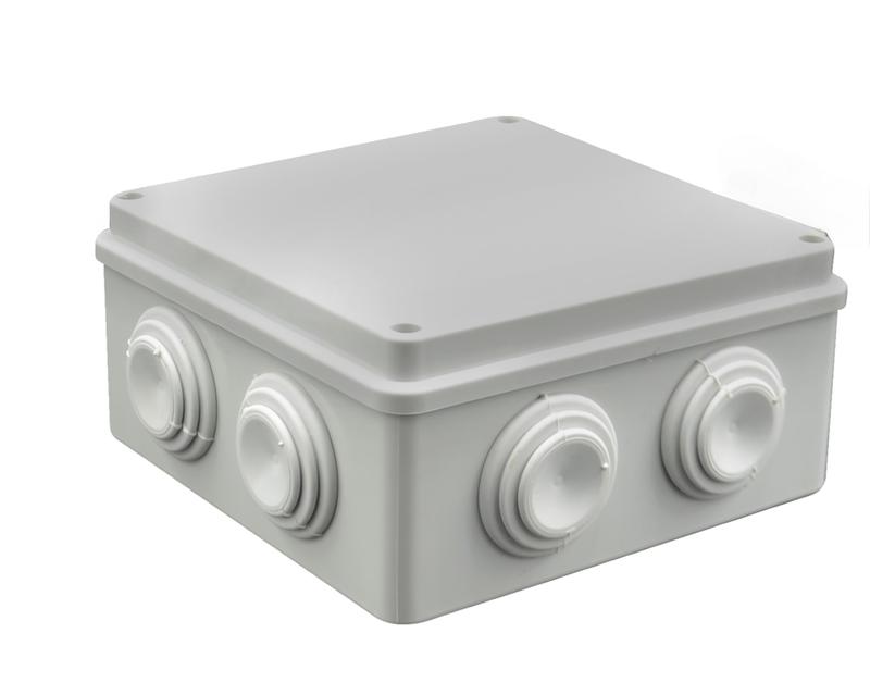 Корпус распаячной коробки 150х150х70мм кабельный ввод пластик Cetinkaya Pano CP1072