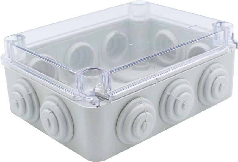 Корпус распаячной коробки 190х145х80мм кабельный ввод пластик Cetinkaya Pano CP1152