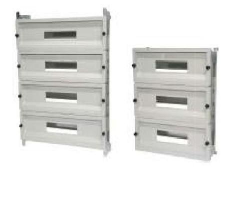 Панель для корпуса распределительного щита 210х280мм Din-рейка 8M (1х8) пластик Cetinkaya Pano CP4121