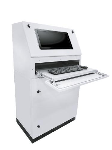 Корпус пульта управления системы для ПК 600х1325х400мм IP40 напольн. метал. сер. Cetinkaya Pano KMPC0604