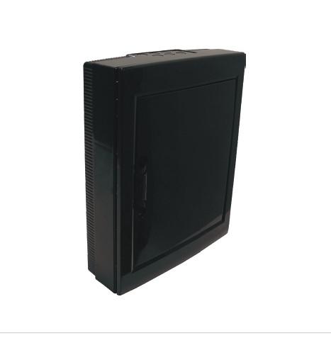 Корпус щита распределительного для модульного оборудования 54M(18х3) навесной прозр. затемненная дверца черн. Cetinkaya Pano CP30954B