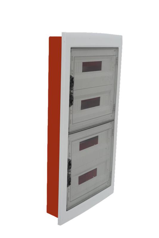 Корпус щита распределительного для модульного оборудования 72M(18х4) встраив. глухая дверца Cetinkaya Pano CP12972-M1