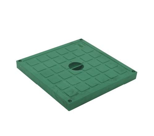 Крышка распределительной коробки 200х200мм глухая пластик зел. Cetinkaya Pano CP202025