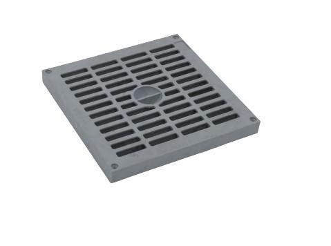 Крышка распределительной коробки 300х300мм решетчатая пластик сер. Cetinkaya Pano CP303035