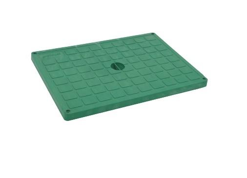 Крышка распределительной коробки 360х260х320мм глухая пластик зел. Cetinkaya Pano CP362636