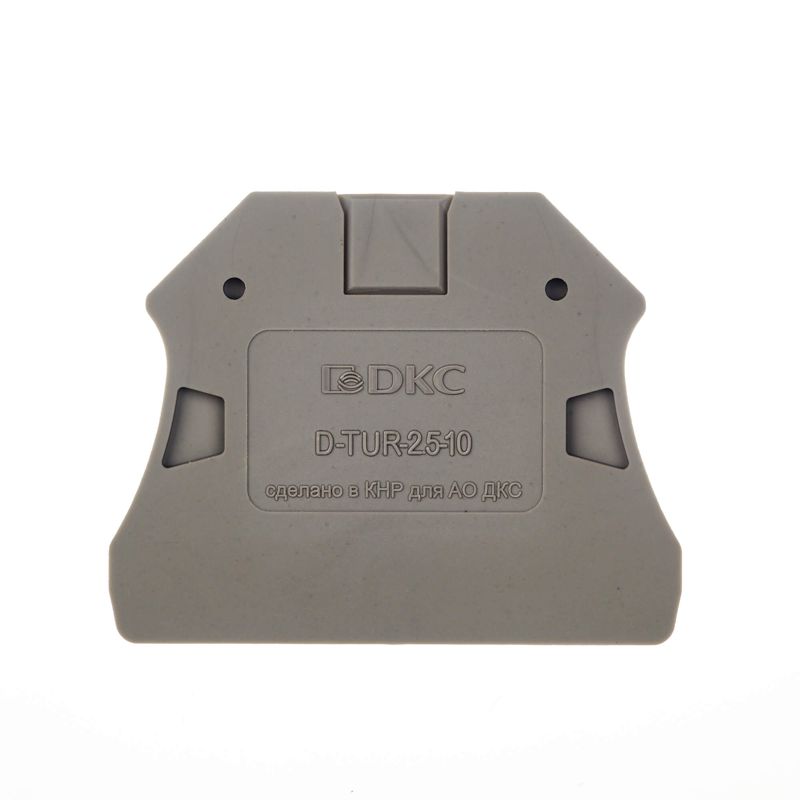 Изолятор торцевой для клемм TUR-2.5-10 сер. DKC D-TUR-2.5-10R