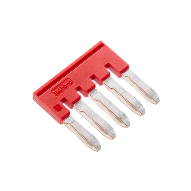 Перемычка вставная для клемм на 10кв.мм 5п DKC SBF-5-10