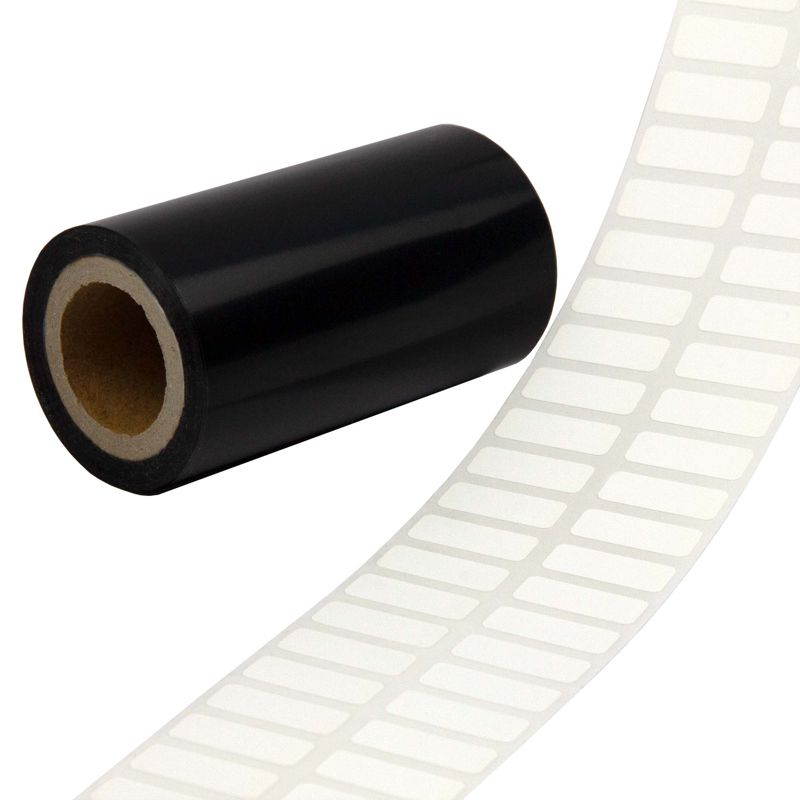 Комплект высокотемпературные этикетки 20х8 в рул. полиимид бел. + риббон DKC TAP208WPR