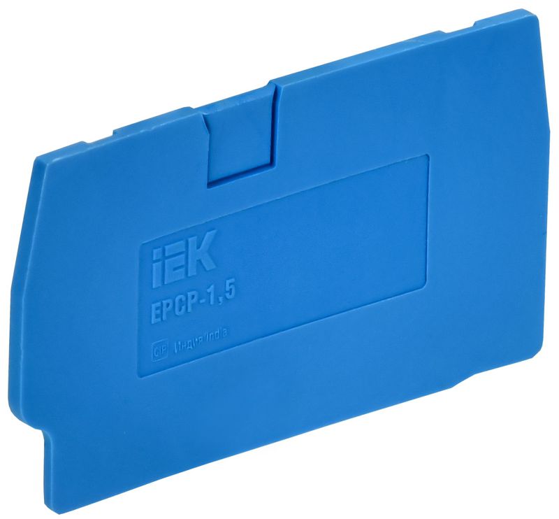 Заглушка для колодки клеммной CP 1.5кв.мм син. ARMAFIX IEK AF-CT20-00-K07-001-ZGL