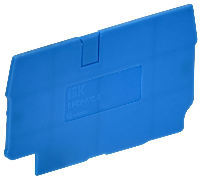 Заглушка для колодки клеммной CP 10кв.мм син. ARMAFIX IEK AF-CT20-00-K07-010-ZGL