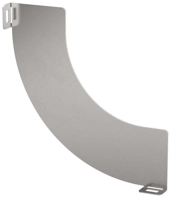 Перегородка разделительная 80мм поворота вертикал. внутр. 90град. IEK CRP50-0-90-080