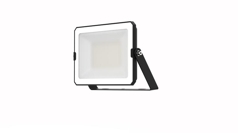 Прожектор светодиодный СДО FL ECO 30W 765 G4 уличный матов. стекло алюм. черн. LEDVANCE 4099854400094