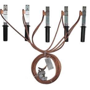 Заземление переносное для воздушных линий ЗПЛ-1М сечение 35мм ЭЛЕКТРО ТРЕЙД ELP-ZAP227-35