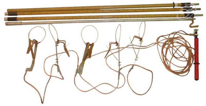 Заземление переносное для воздушных линий ЗПЛ-1Э (К) сечение 16мм ЭЛЕКТРО ТРЕЙД ET-Z127-16