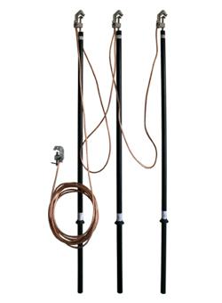 Заземление переносное для воздушных линий ЗПЛ-35М-3 сечение 35мм ЭЛЕКТРО ТРЕЙД ELP-ZAP236-35