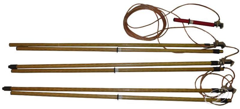 Заземление переносное для воздушных линий ЗПЛ-220Н-3 сечение 25мм ЭЛЕКТРО ТРЕЙД ZAP190-25