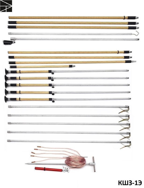 Заземление переносное для воздушных линий КШЗ-1Э сечение 16мм ЭЛЕКТРО ТРЕЙД ET-Z216-16