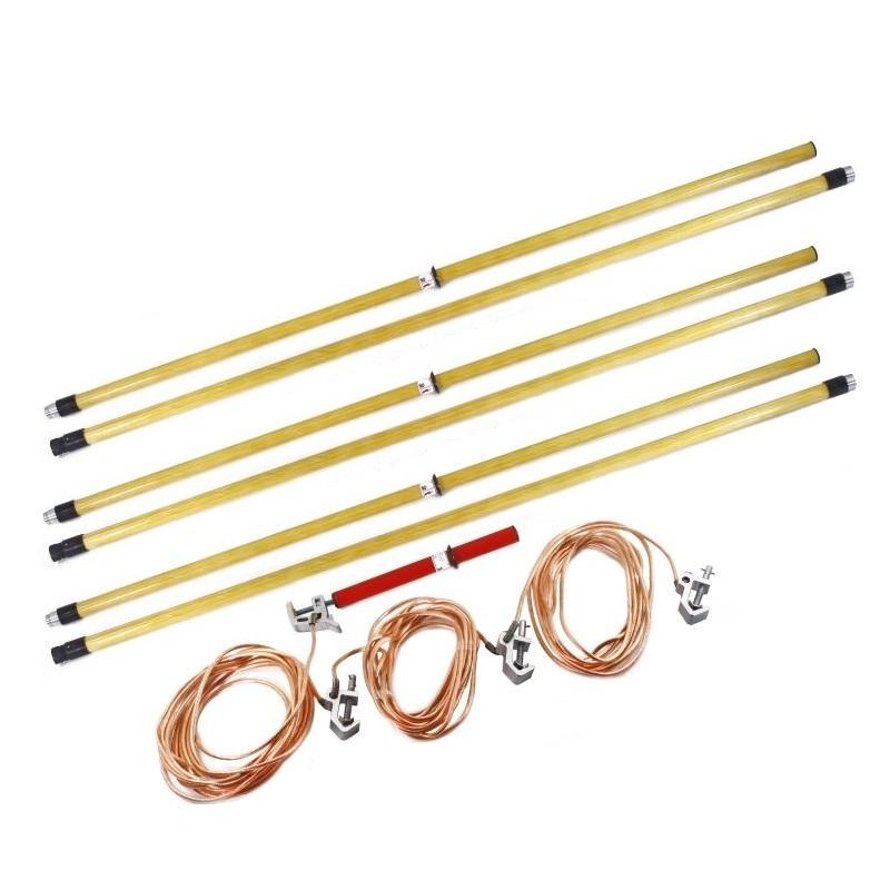 Заземление переносное для распределительных устройств ЗПП-220Э-3 сечение 50мм ЭЛЕКТРО ТРЕЙД ET-Z180-3-50