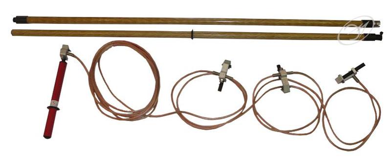 Заземление переносное для распределительных устройств ЗПП-220Н сечение 70мм ЭЛЕКТРО ТРЕЙД ZAP180-70