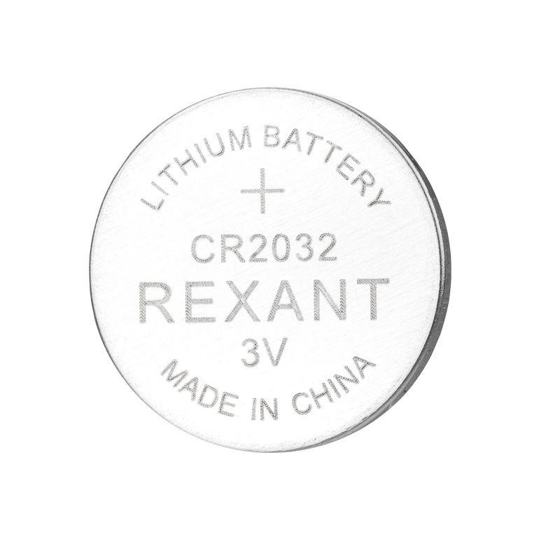 Элемент питания литиевый CR2032 3В (блист.1шт) Rexant 39-1114
