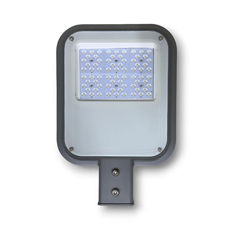 Светильник светодиодный ДКУ 50Вт 5000К IP65 7000лм 85-265В 453х276х78мм консольный с регулир. драйвером KRASO PB-50