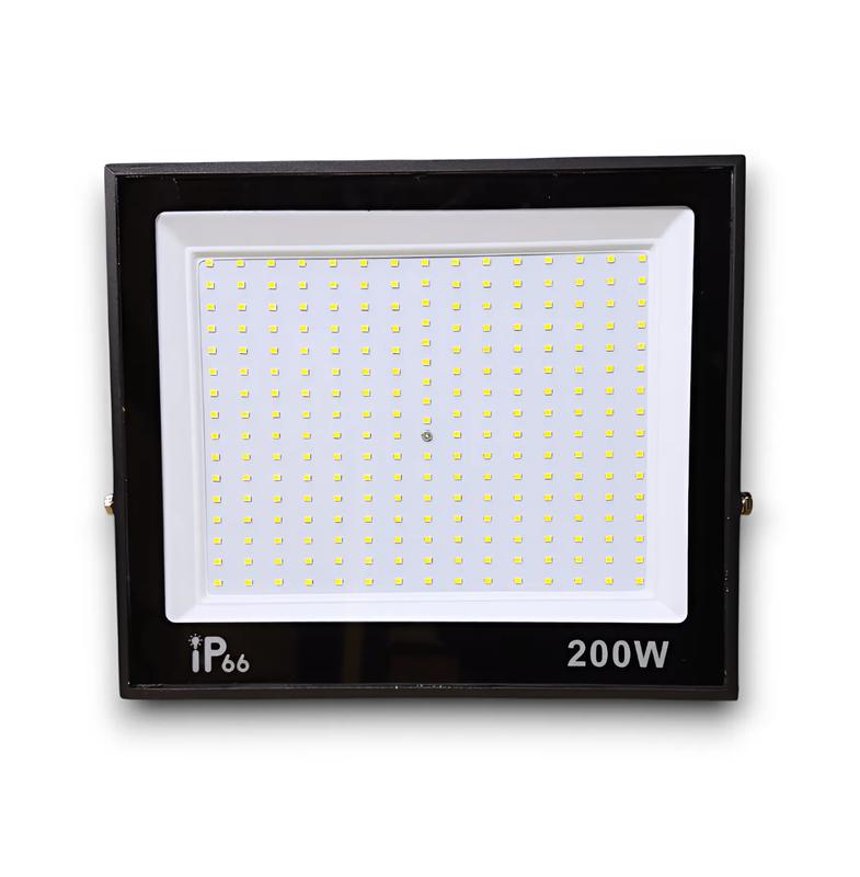 Прожектор светодиодный СДО 200Вт 6500К IP65 20000лм 185-265В 370х280х35мм черн. KRASO PZ-200c
