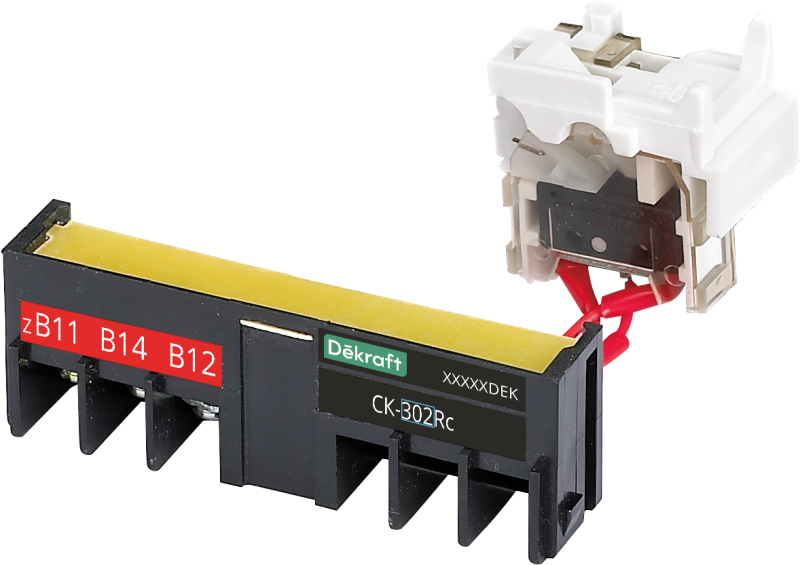 Контакт сигнальный лев. 1НО1НЗ СК-303Rc DEKraft 28717DEK