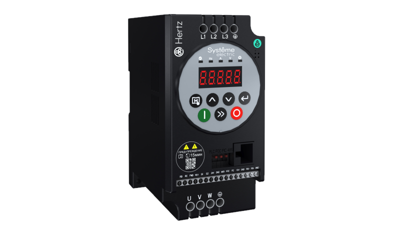 Преобразователь частоты STV050 2.2кВт 380В ЭМС С3 + LED панель оператора + SVPM SE STV050U22N4-SVPM