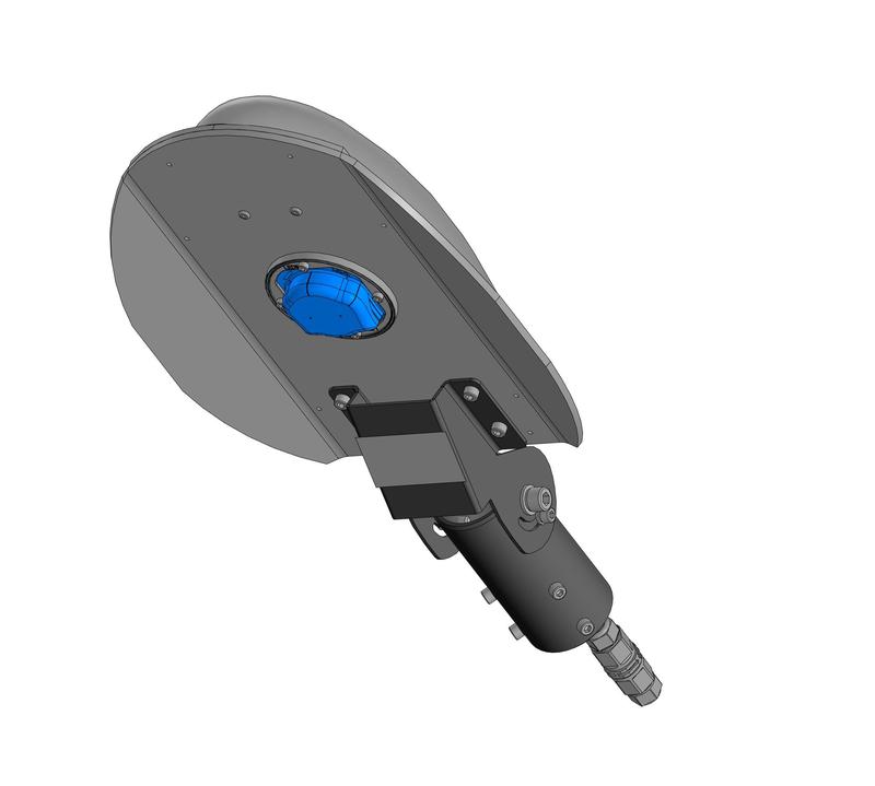 Светильник светодиодный STINGRAY-60/56Вт 4000К IP66 6600лм 628х290х153 3.8кг крепление консольное линза антивандальный асимметр. силикон VCS LIGHTING O-PK04.00-60-Т2М-NW-XXX-K