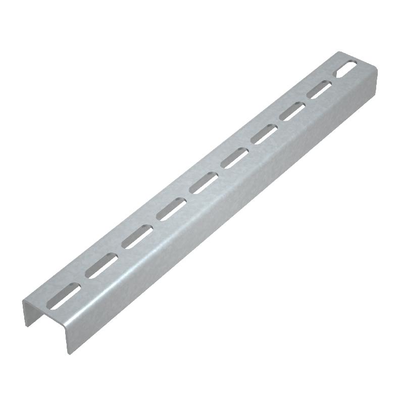 Профиль 23х35 L2500 сталь 1.5мм P23-35-1.5-2500 швеллер КМ LO1135