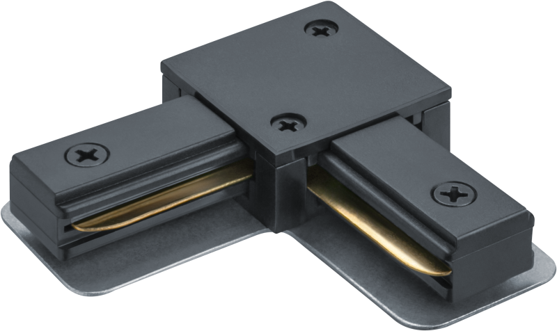 Коннектор 95 515 NLT-C-1L-AS1-BL-L для шинопровода AS1 черн. NAVIGATOR 95515