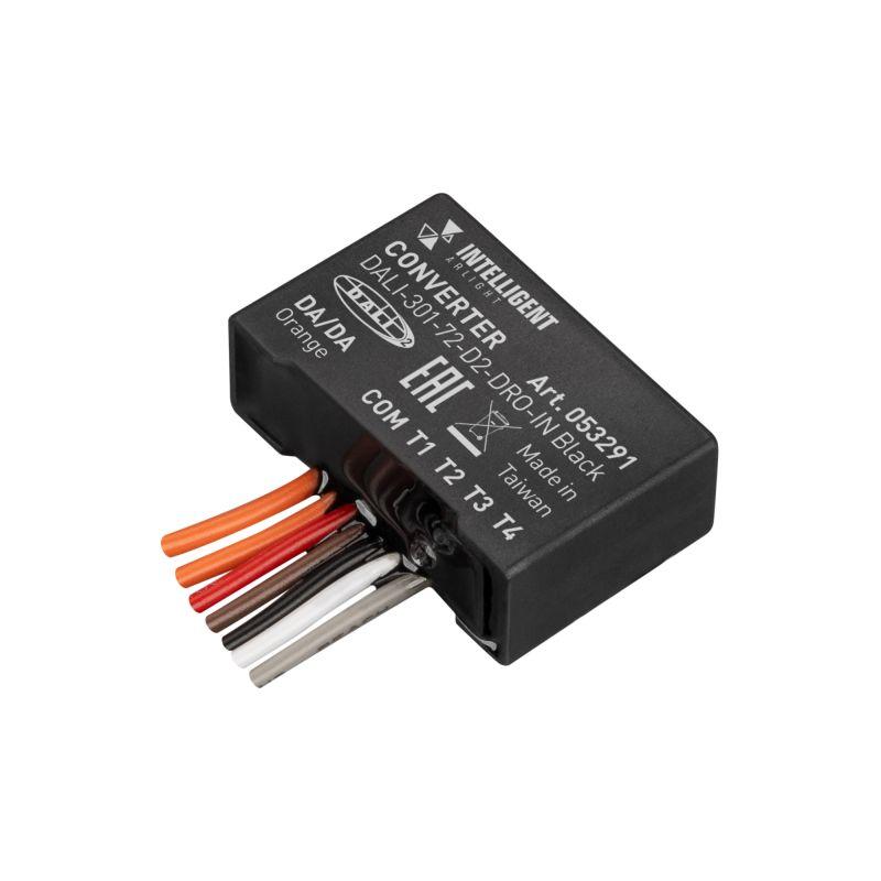 Конвертер DALI-301-72-D2-DRO-IN Black BUS пластик INTELLIGENT ARLIGHT 053291