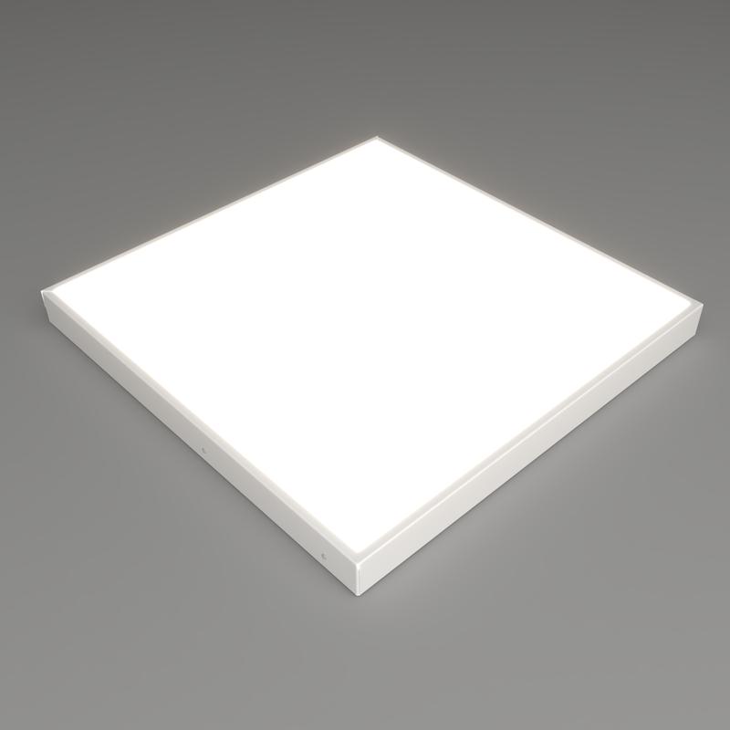 Светильник светодиодный RVE-PLANK-595-IP40-БАП 40Вт 4000К IP40 3700лм 595х595х40мм CRI90 квадрат Армстронг опал бел. RVElektro RVE00021800