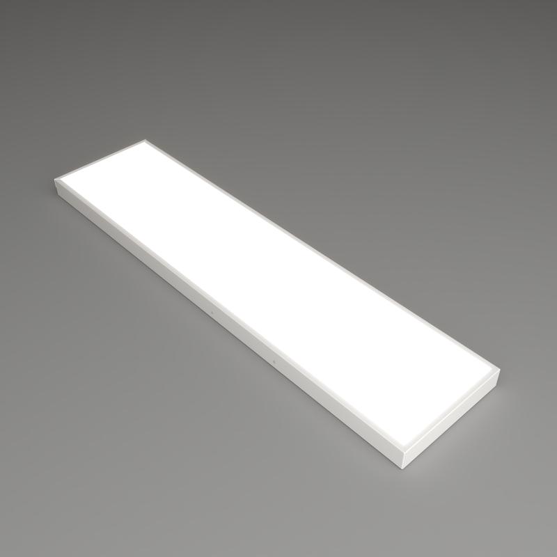 Светильник светодиодный RVE-PLANK-1195-IP40-БАП 40Вт 4000К IP40 3700лм 1195х295х40мм CRI90 прямоугольник Армстронг опал бел. RVElektro RVE00021284