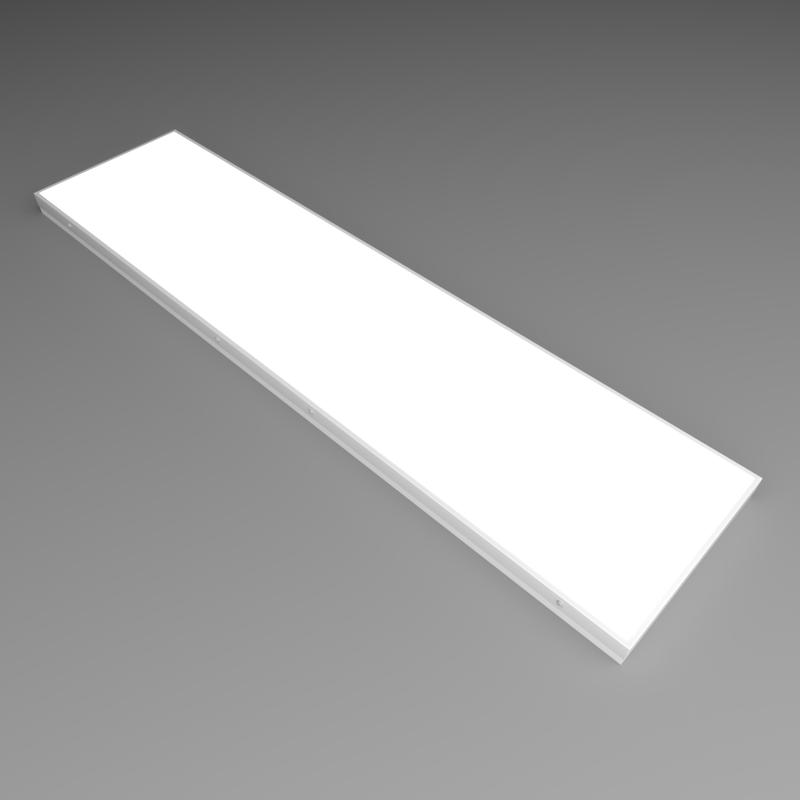 Светильник светодиодный RVE-PLANK-1195-TG-IP54-БАП 30Вт 4000К IP54 3700лм 1195х295х48мм CRI90 прямоугольник Армстронг закален. стекло бел. RVElektro RVE00021309