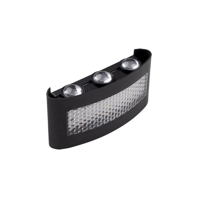 Светильник светодиодный PWL-81170 6Вт+4Вт 3000К IP54 230В BL архитектурный черн. JazzWay 5068711