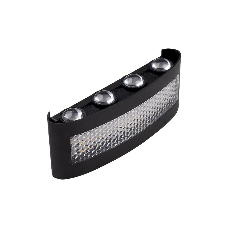 Светильник светодиодный PWL-81210 8Вт+4Вт 4000К IP54 230В BL архитектурный черн. JazzWay 5068759