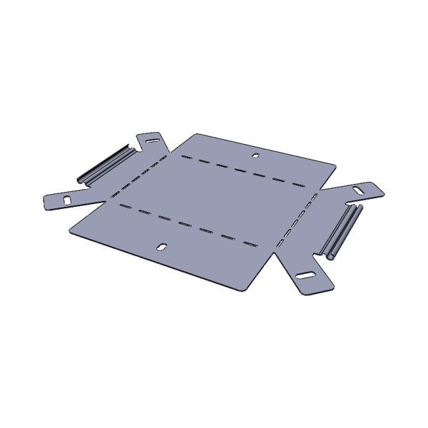 Угол для лотка вертикал. внутр. 90град. 50х50 плоский EKF vi905050-FL