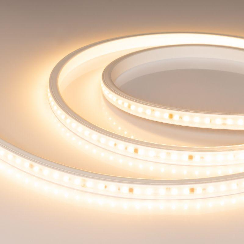 Лента светодиодная ARL-PV-A84-17mm 230В Warm 2700К 14Вт/м IP65 FlickerFree герметичная (уп.10м) Arlight 054692