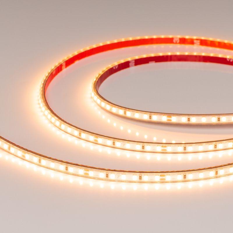 Лента светодиодная RTW-PS-A140-7mm 24В Warm 2400К 10Вт/м IP67 CRI>90 герметичная (уп.5м) Arlight 058508