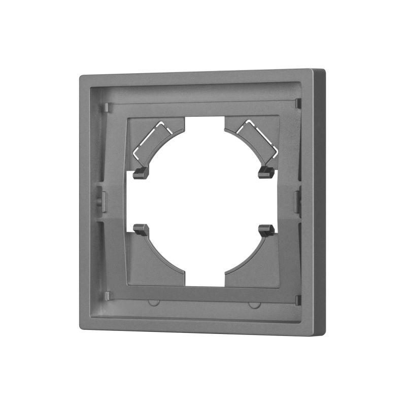 Рамка 1-м FRM-TENDO-PL-1-GR пластик. сер. Arlight 053837