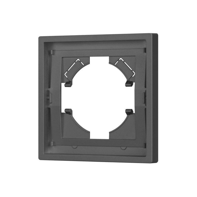 Рамка 1-м FRM-TENDO-SFPL-1-GR пластик. сер. Arlight 054644