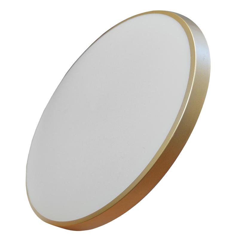 Светильник светодиодный IDPB-SnapIn 18Вт 5000К IP40 1620лм 220мм быстрого монтажа зол. IONICH 2698