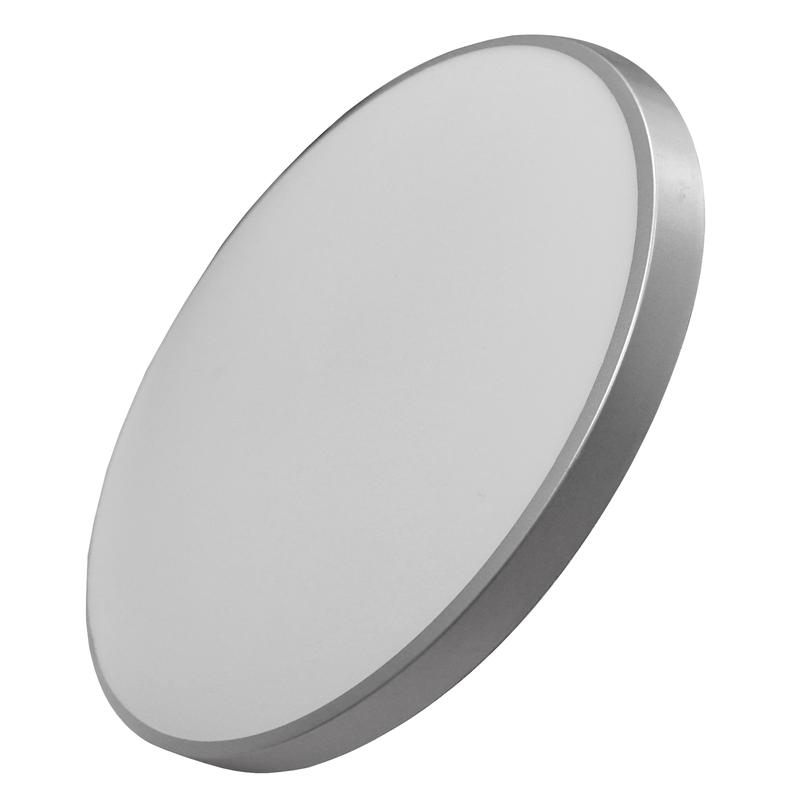 Светильник светодиодный IDPB-SnapIn 40Вт 5000К IP40 3600лм 370мм быстрого монтажа серебр. IONICH 2705